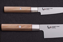 MCUSTA Hexagon Santoku Set - Hinoki