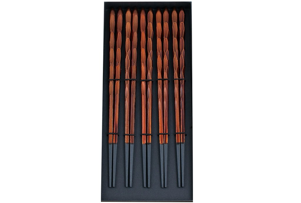 Kinzoku Chopsticks Copper 22.5cm - Set of 5