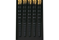 Matsuri Chopsticks Super Gold 22.5cm - Set of 5