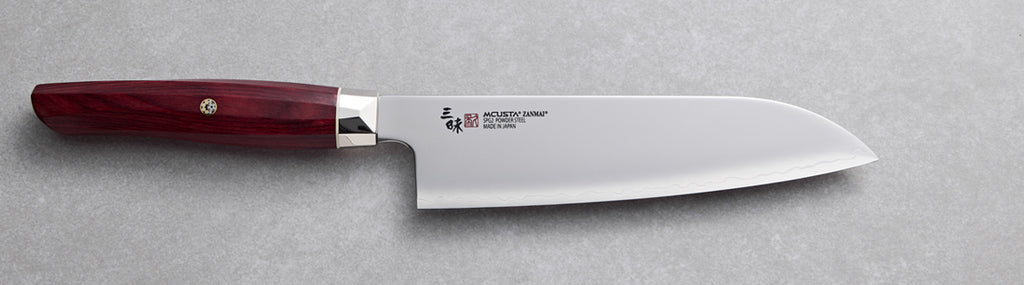 MCUSTA Zanmai Type R 180mm Santoku