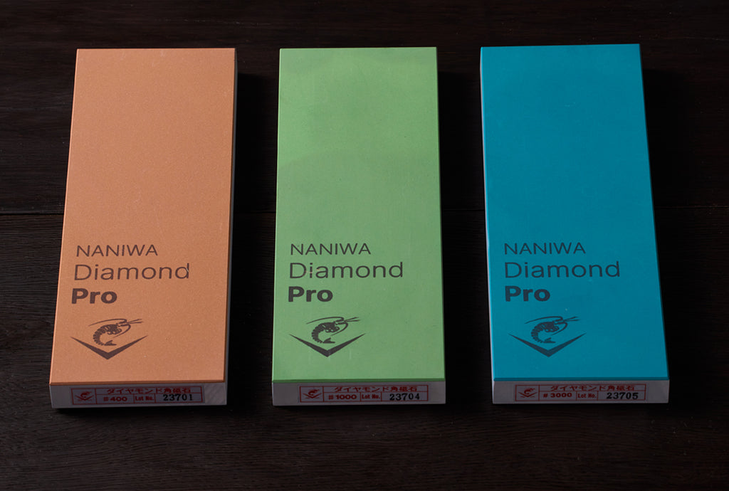 Naniwa Diamond PRO Stone Triple Pack