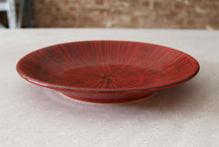 Plate Negoro Red 23.5cm