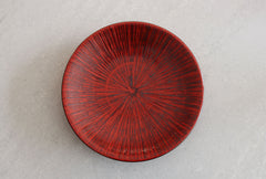 Plate Negoro Red 23.5cm