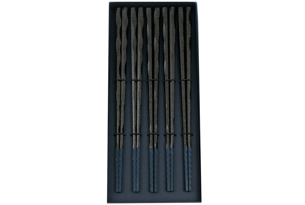 Ramen Chopsticks Midnight 23cm - Set of 5